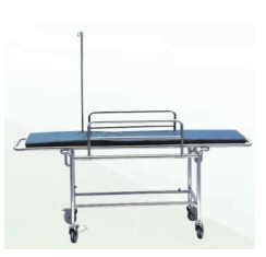 NT-C065 Stainless steel Four pony wheel Patient cart